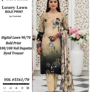 Luxury Lawn  Bold Print (10 Suit Bundle)