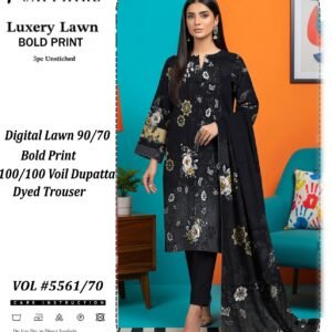Luxury Lawn  Bold Print (10 Suit Bundle)